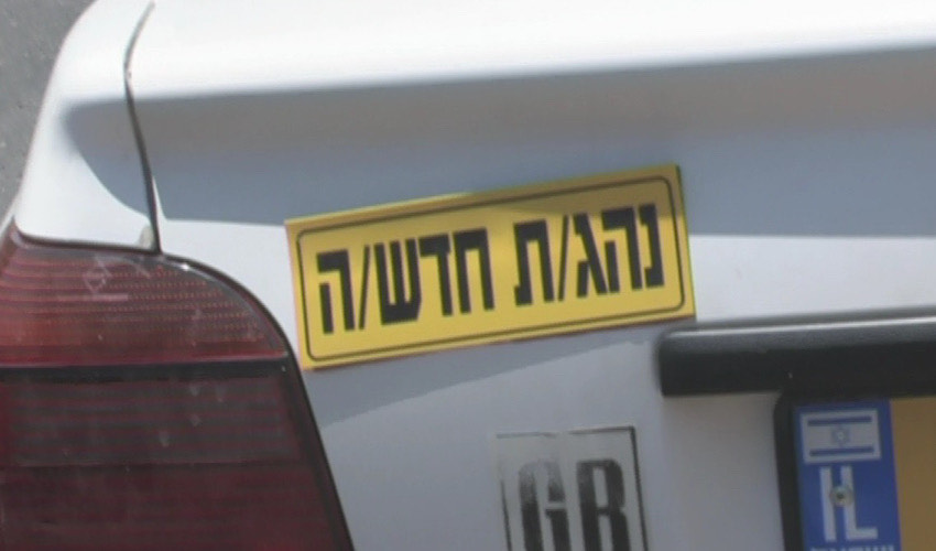 נהג חדש, אילוסטרציה, אור ירוק