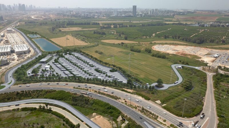 הדמיית מתחם התחבורה החדש בפתח תקווה, קרדיט: עיריית פתח תקווה